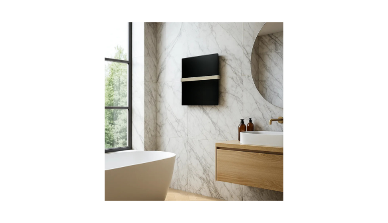 Porte serviette en verre avec barre – Image 3